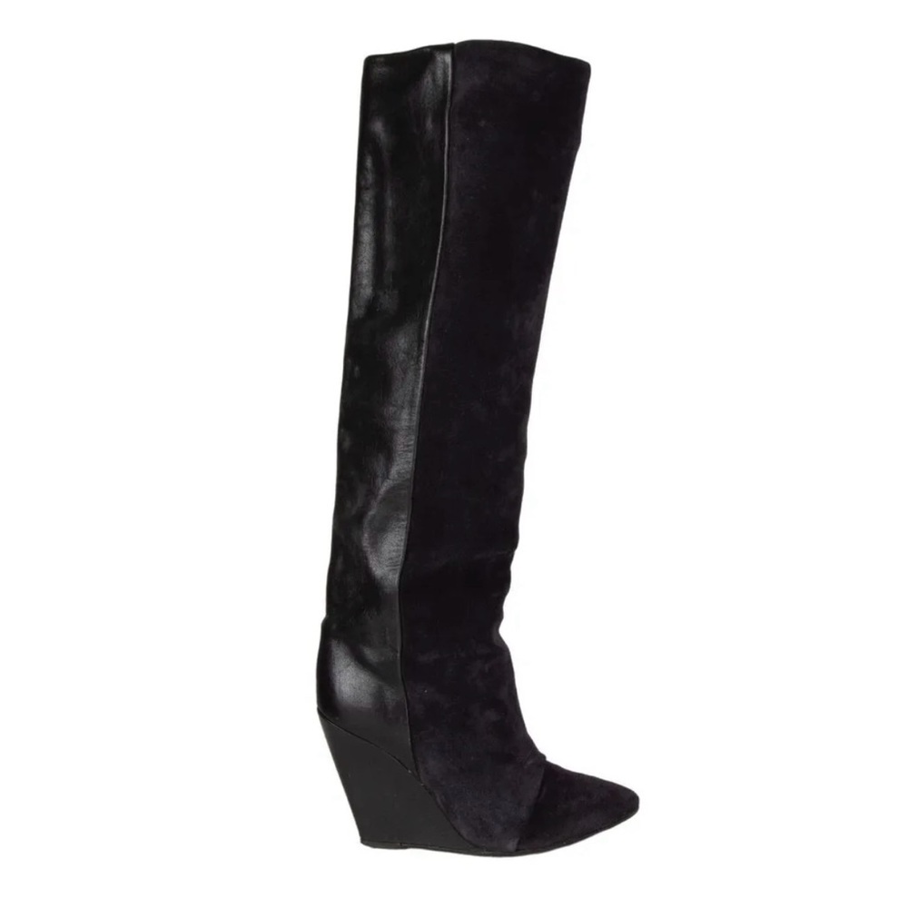 Isabel Marant Suede Wedge Heel Boots